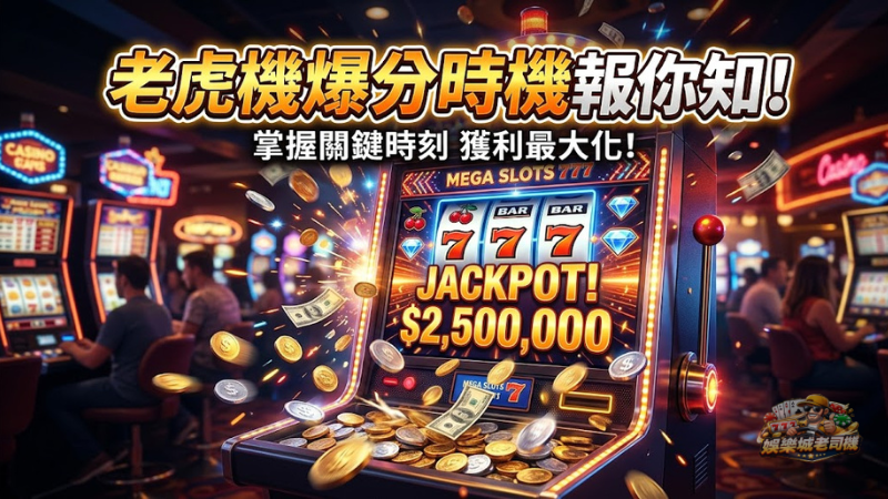 老虎機爆分時機報你知！掌握機台訊號提高獲利機會！